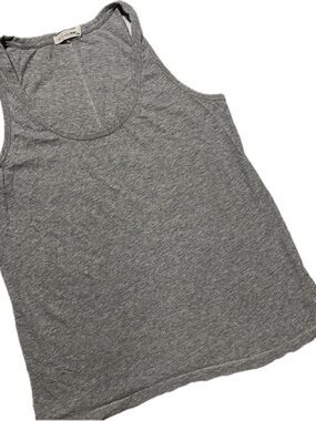 rag & bone Heather Gray Scoop Tank